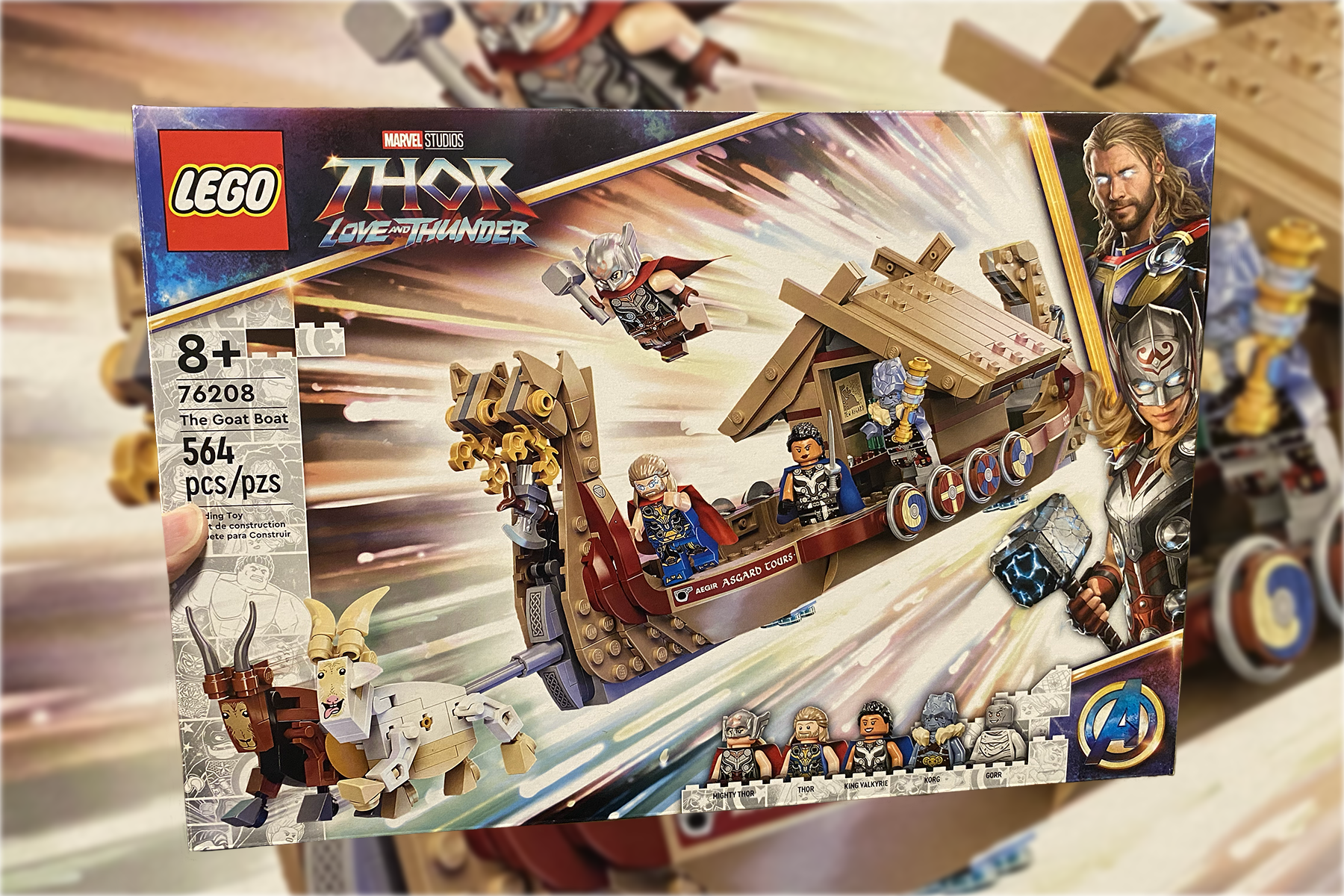 Lego Thor Love and Thunder, The Goat Boat (76208)