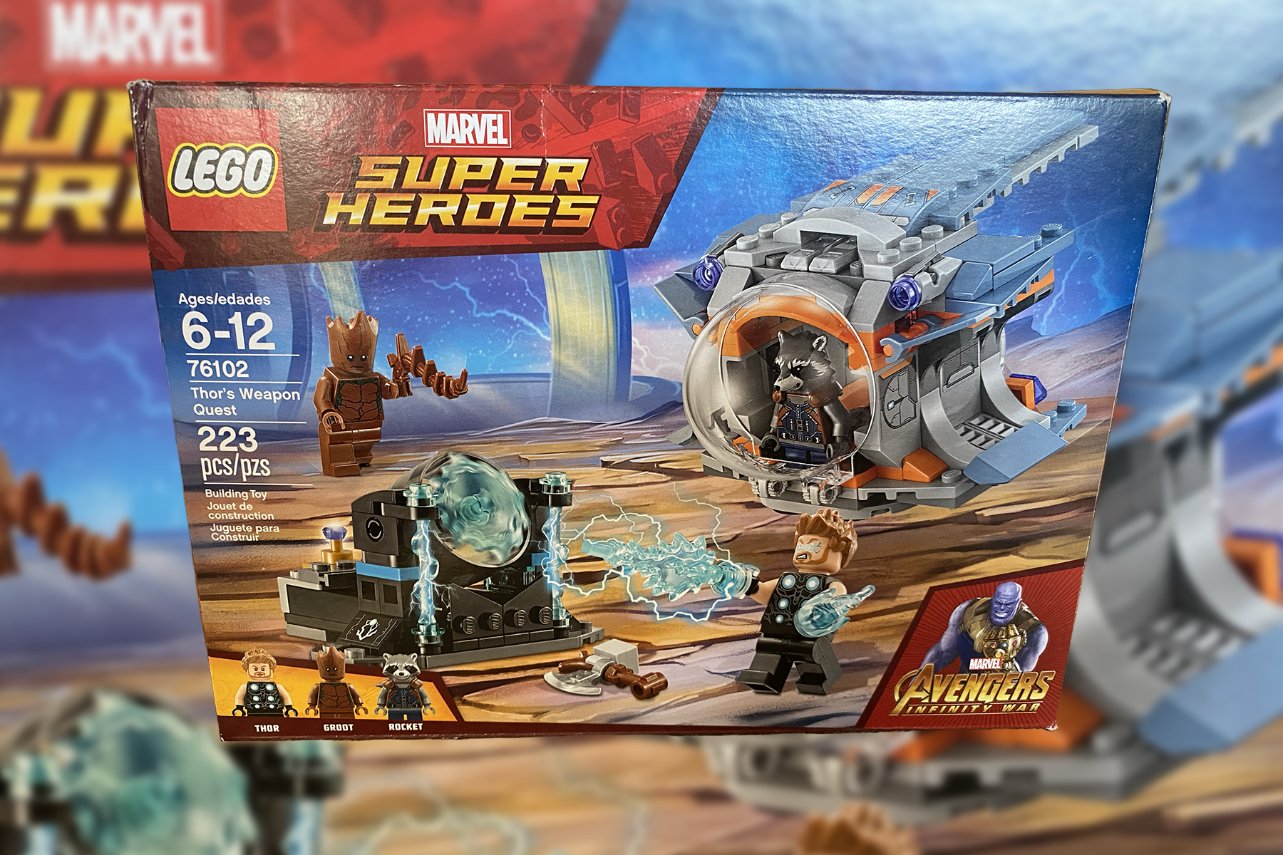 Lego Marvel Super Heroes, Thor’s Weapon Quest (76102)