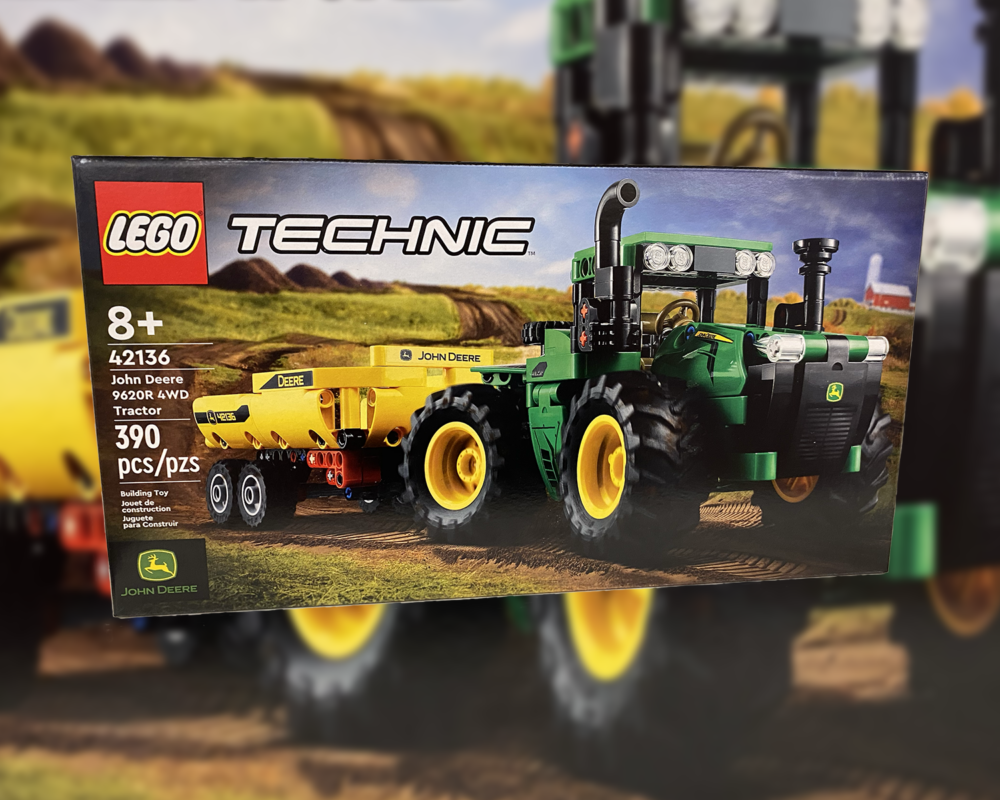 Lego Technic, John Deere 9620R 4WD Tractor (42136)
