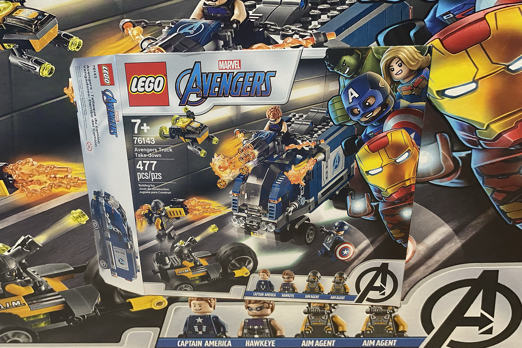 Lego Marvel Avengers, Avengers Truck Take-down (76143)