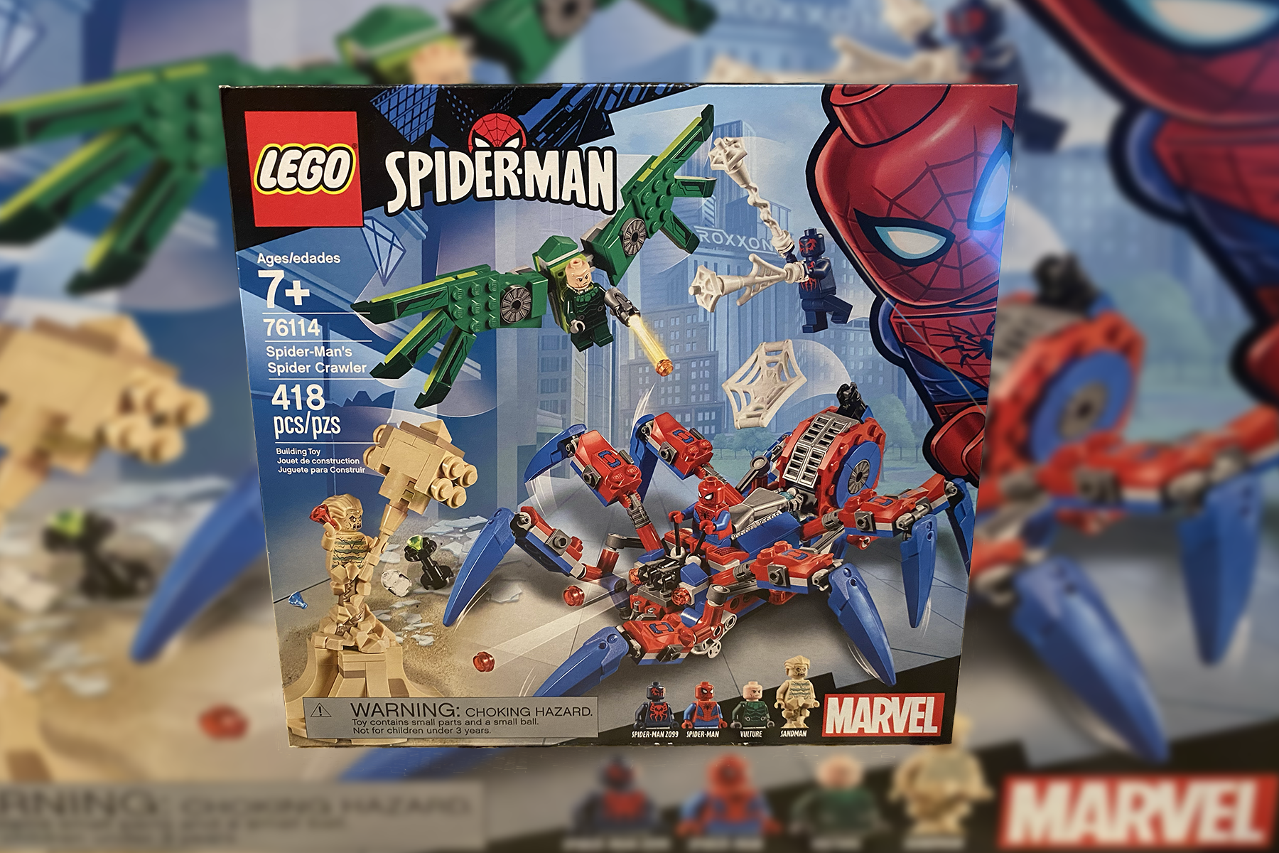 Lego Marvel Spider-Man, Spider-Man’s Spider Crawler (76114)