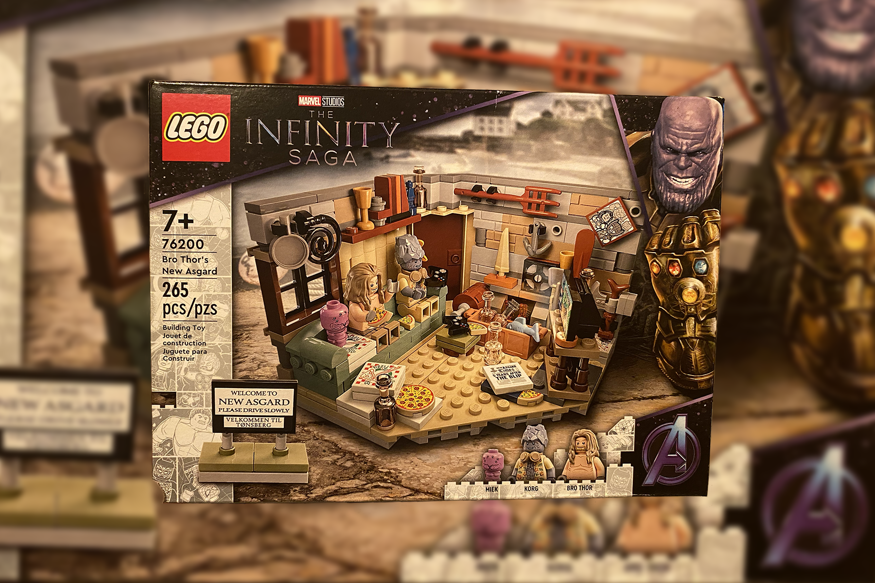 Lego Marvel The Infinity Saga, Bro Thor’s New Asgard (76200)