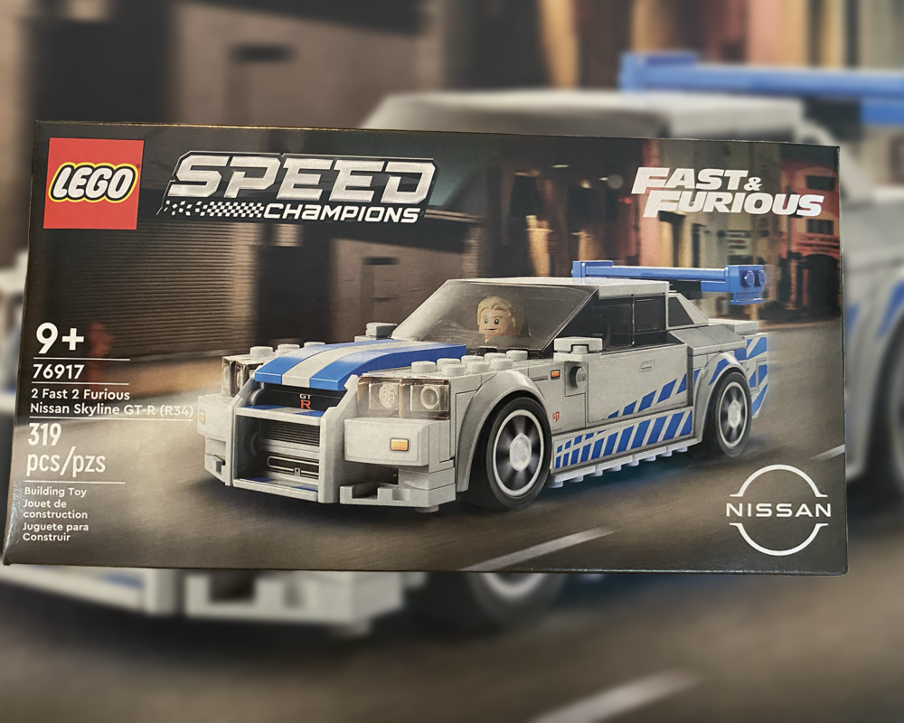 Lego Speed Champions, 2 Fast 2 Furious Nissan Skyline GT-R (R34) (76917)